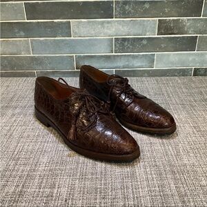 Ralph Lauren Men’s Crocodile Loafers